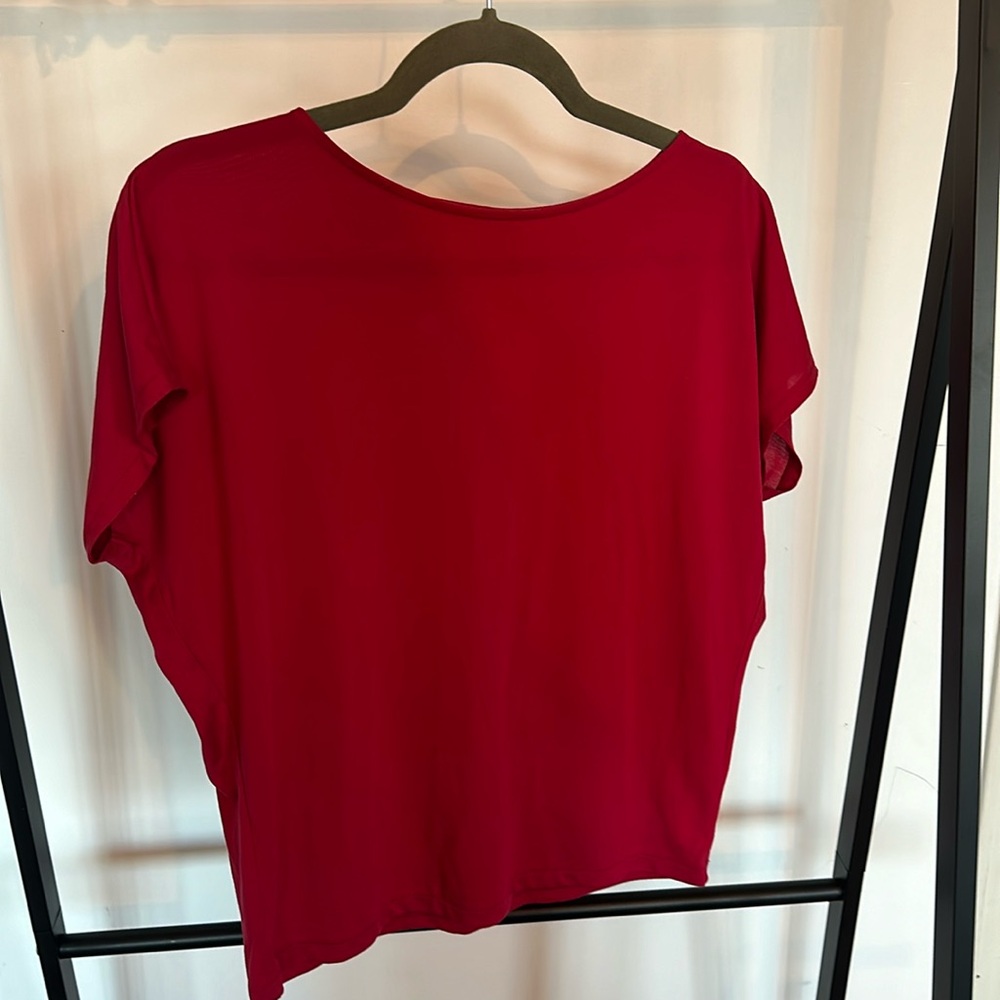 Dark Pink Uniqlo Top